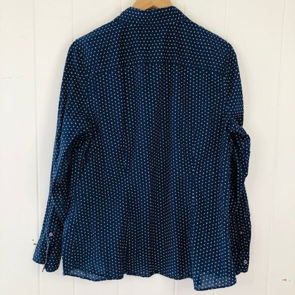 GH Bass & Company Womens Shirt Star Print Button Up X-Large - Picture 2 of 8